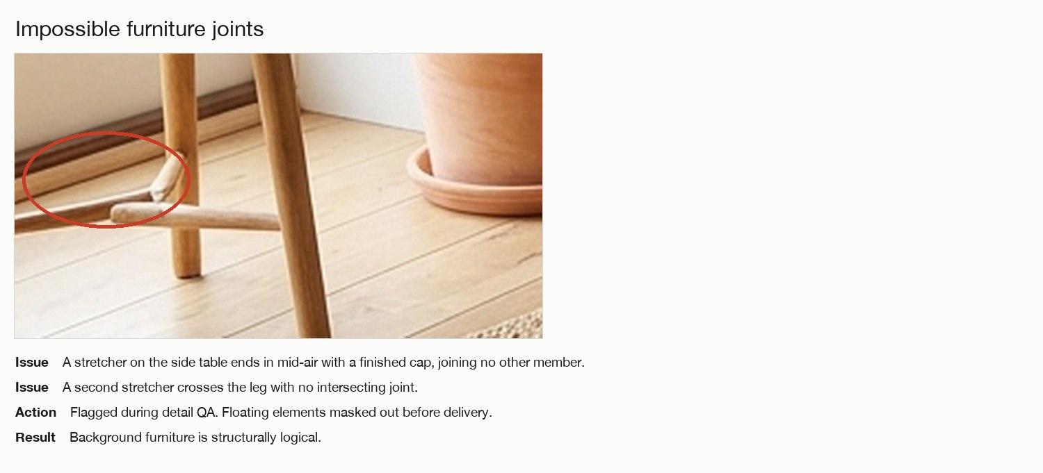 3 · Impossible furniture joints